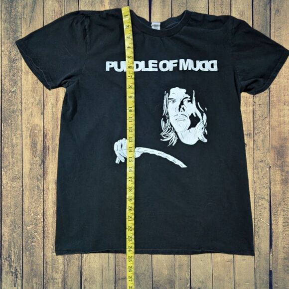 Retro Y2K  Puddle of Mudd Music Rock Band Shirt Men's Medium RARE - Picture 2 of 4
